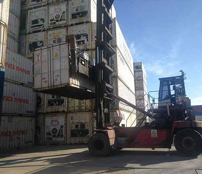 集装箱货物中转运输