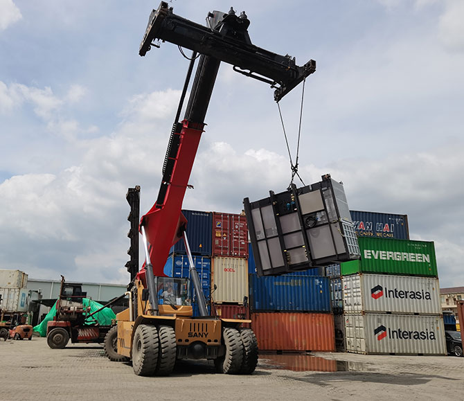 大件货物装卸平台